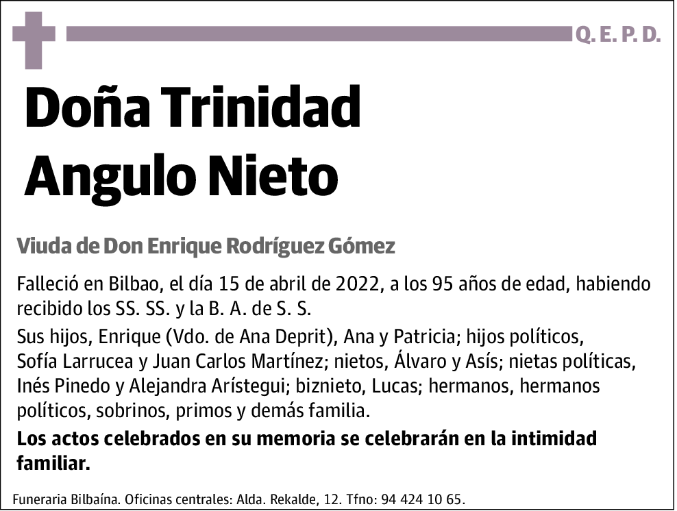 Trinidad Angulo Nieto