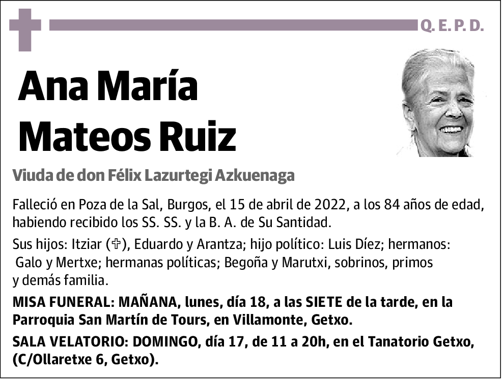 Ana María Mateos Ruiz