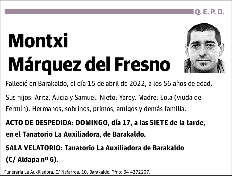 Montxi Márquez del Fresno