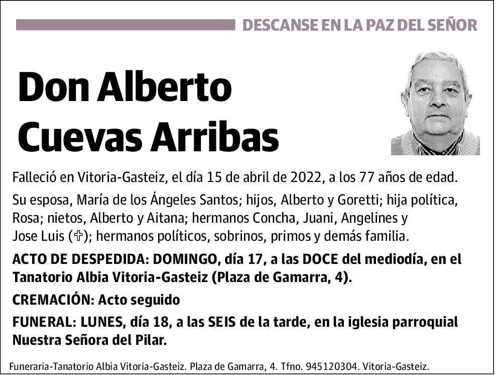 Alberto Cuevas Arribas