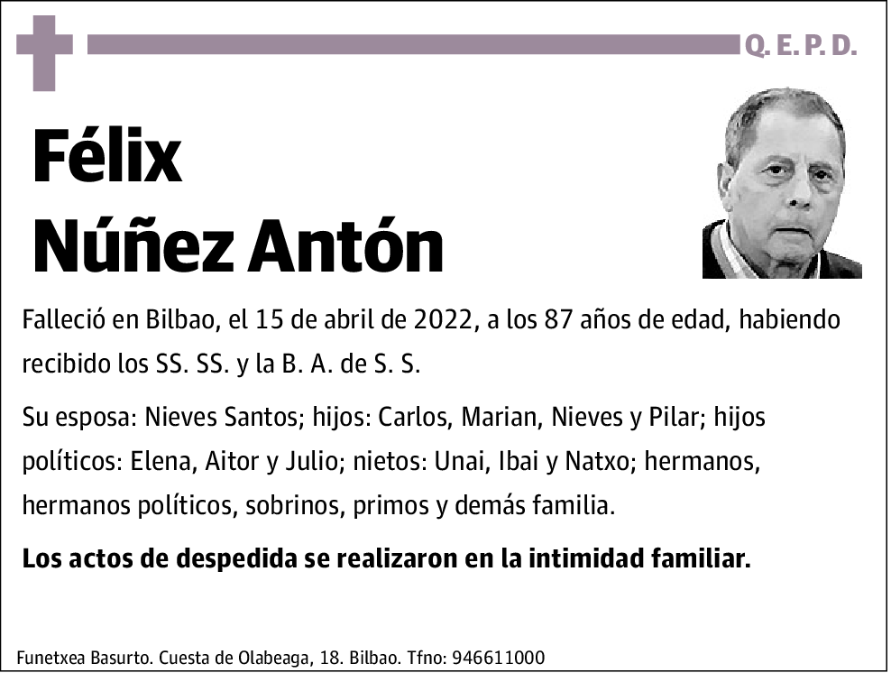 Félix Núñez Antón