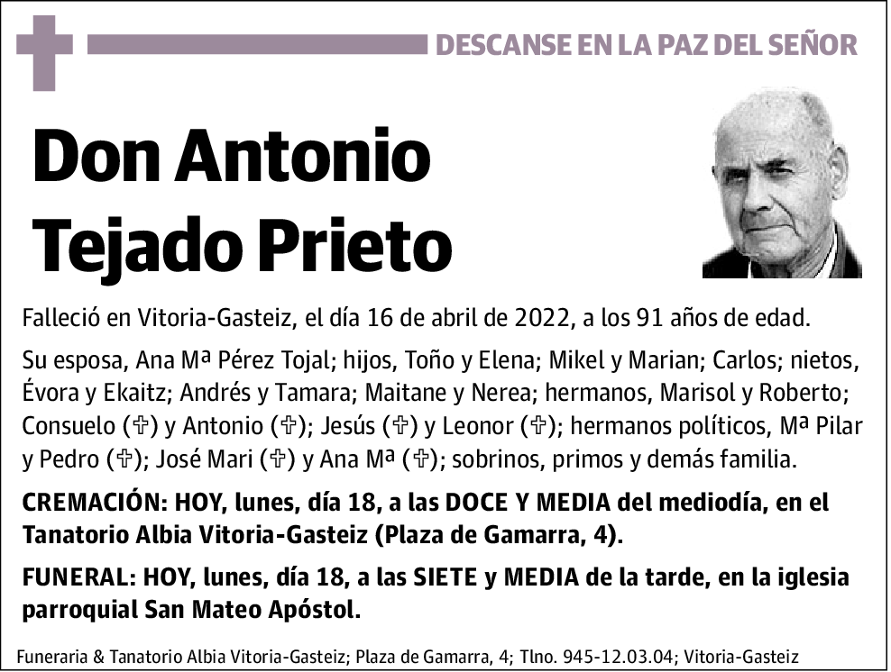 Antonio Tejado Prieto