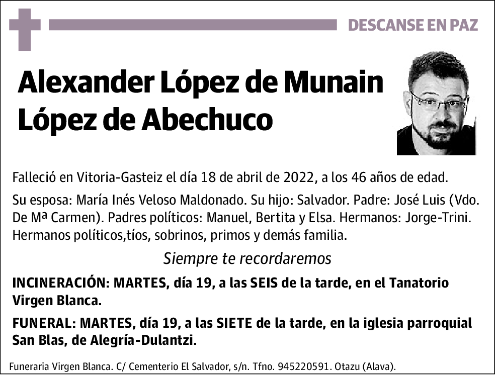 Alexander López de Munain López de Abechuco