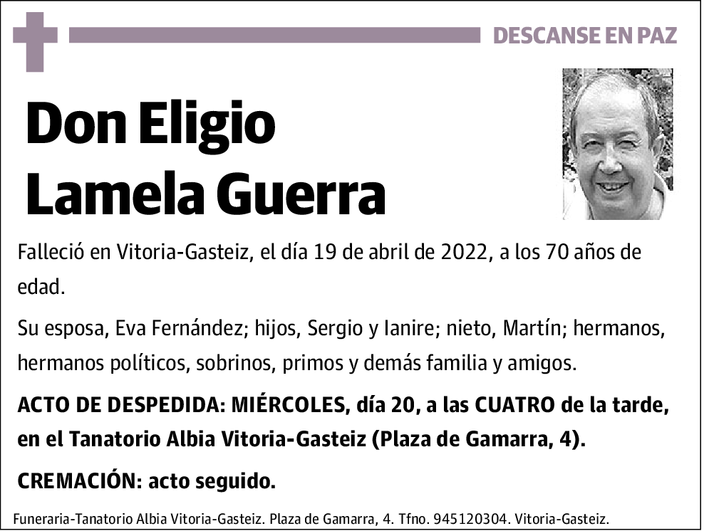 Eligio Lamela Guera