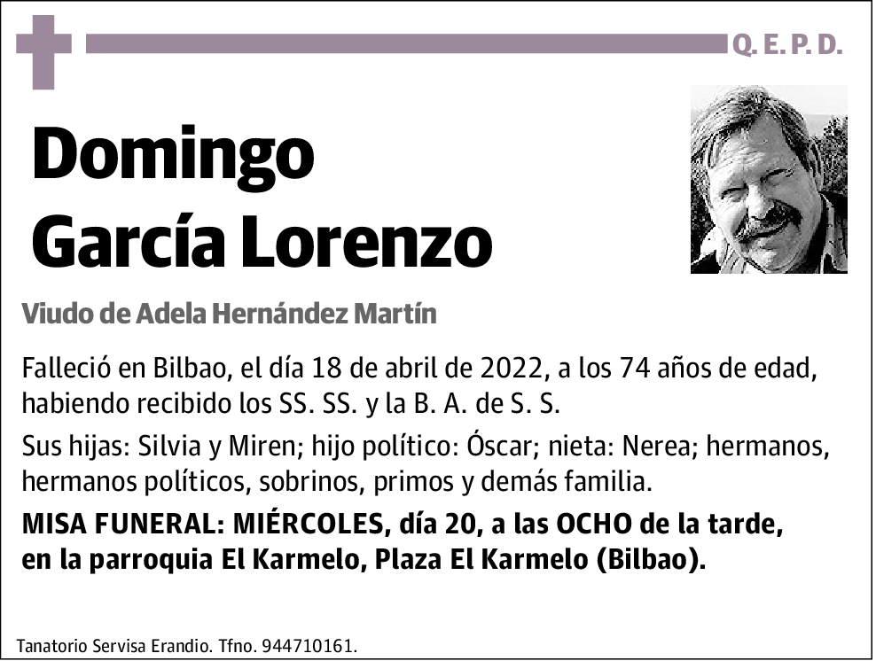 Domingo Garcia Lorenzo