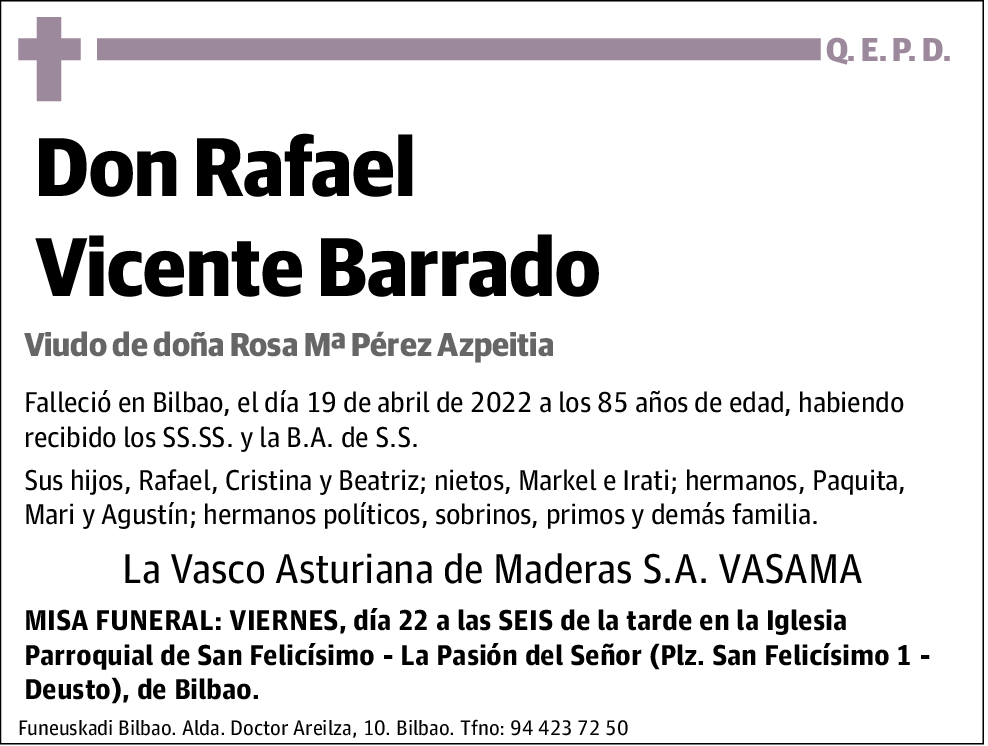 Rafael Vicente Barrado