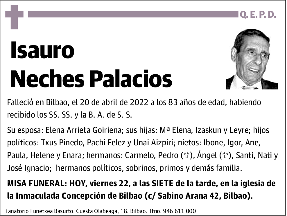 Isauro Neches Palacios