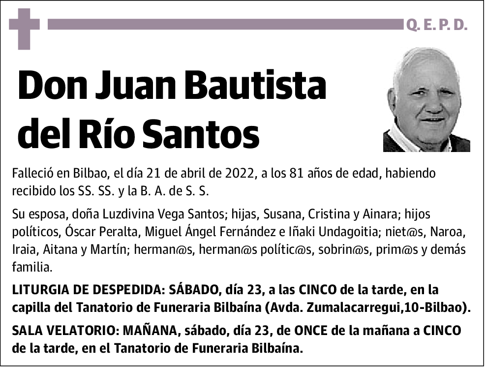 Juan Bautista del Río Santos