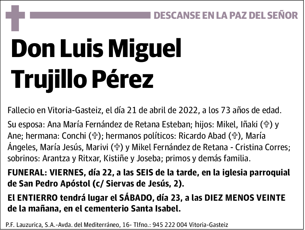 Luis Miguel Trujillo Pérez