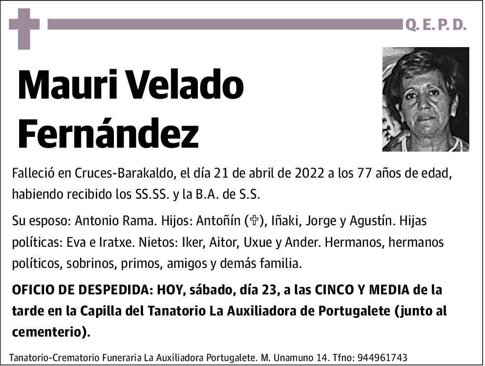 Maura Velado Fernández