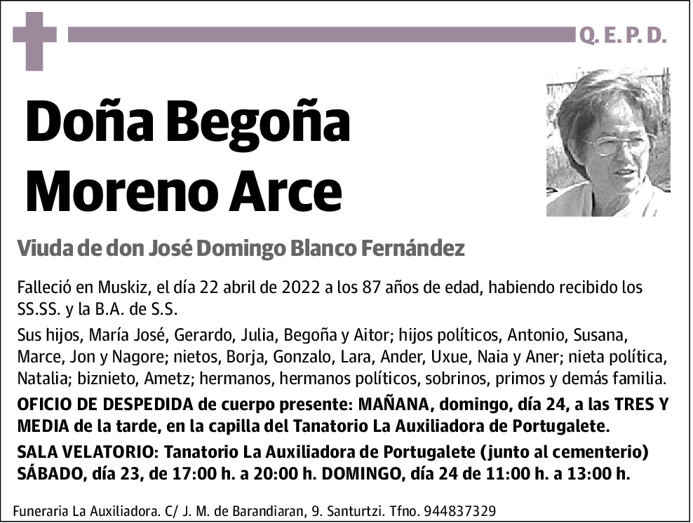 Begoña Moreno Arce