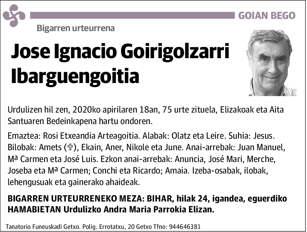 Jose Ignacio Goirigolzarri Ibarguengo