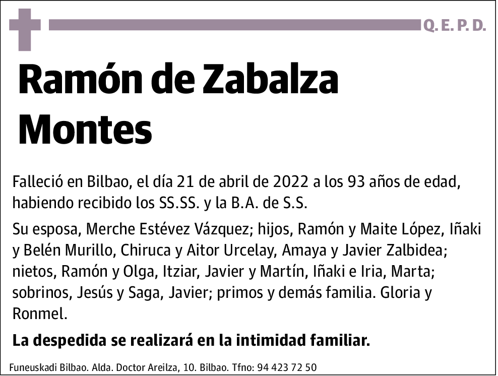 Ramón de Zabalza Montes