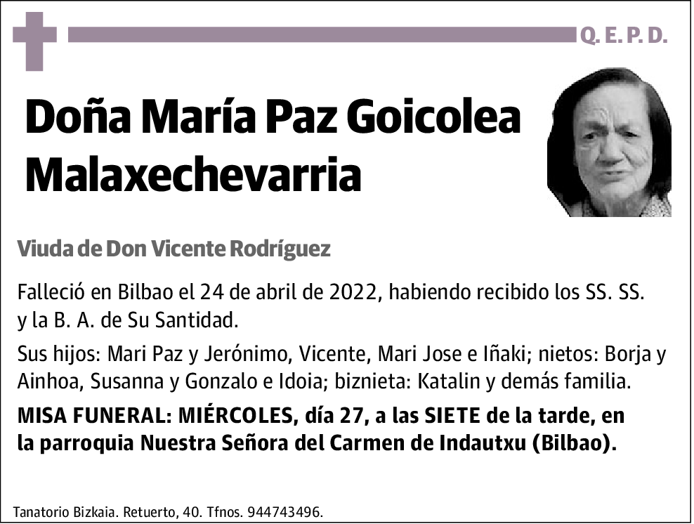 María Paz Goicolea Malaxechevarria