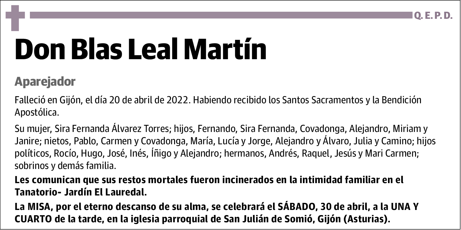 Blas Leal Martín