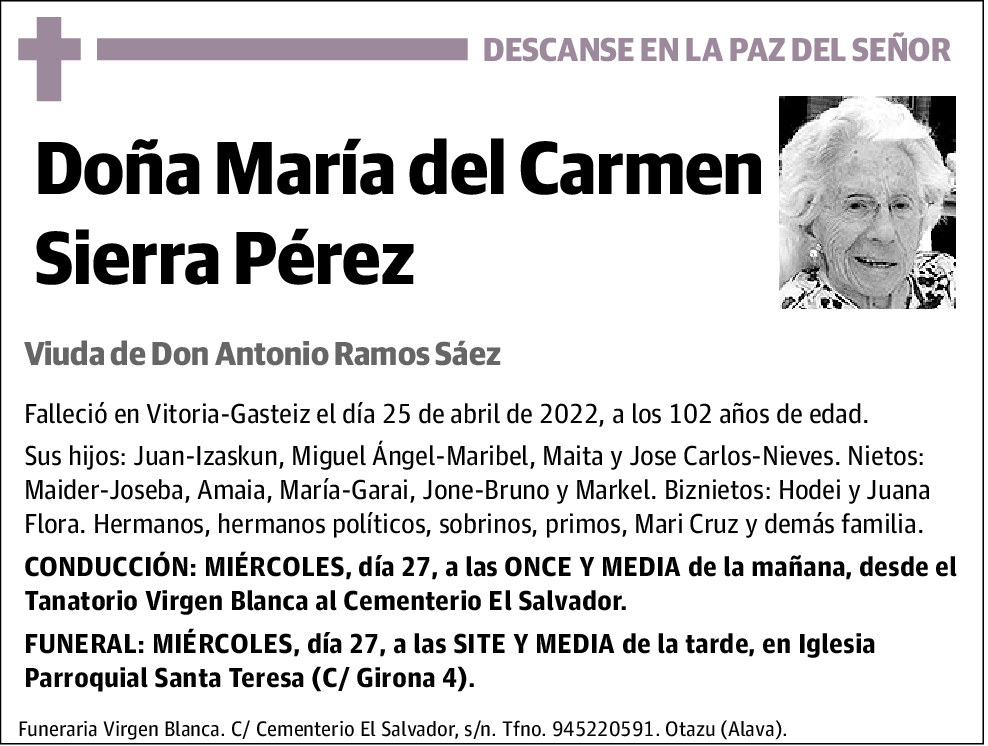 María del Carmen Sierra Pérez