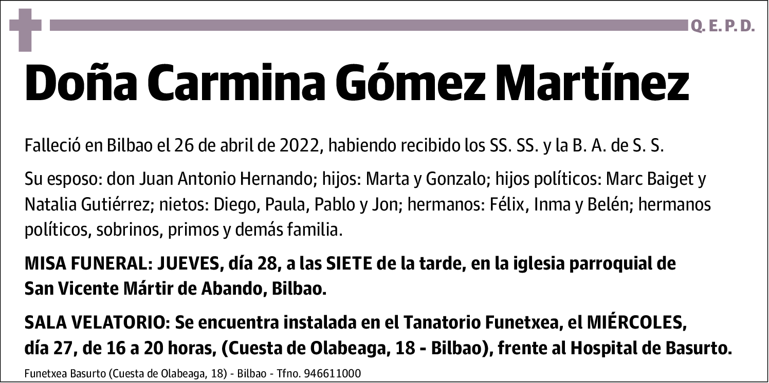 Carmina Gómez Martínez