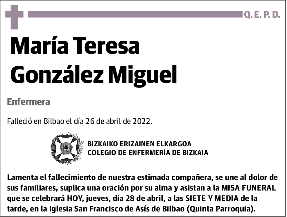 María Teresa González Miguel