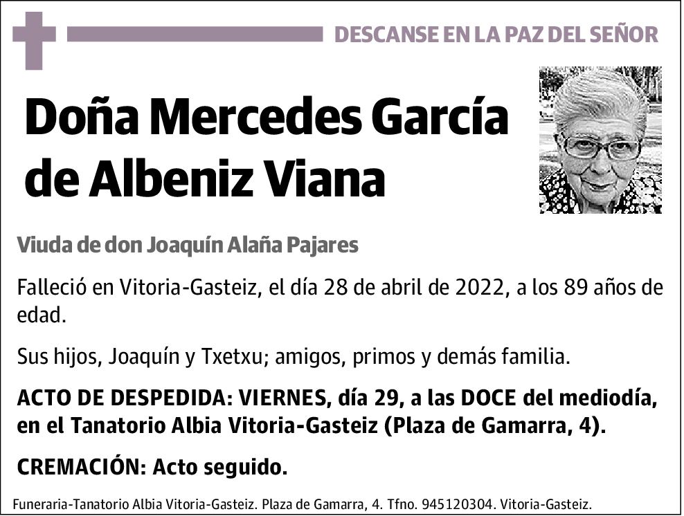 Mercedes García de Albeniz Viana