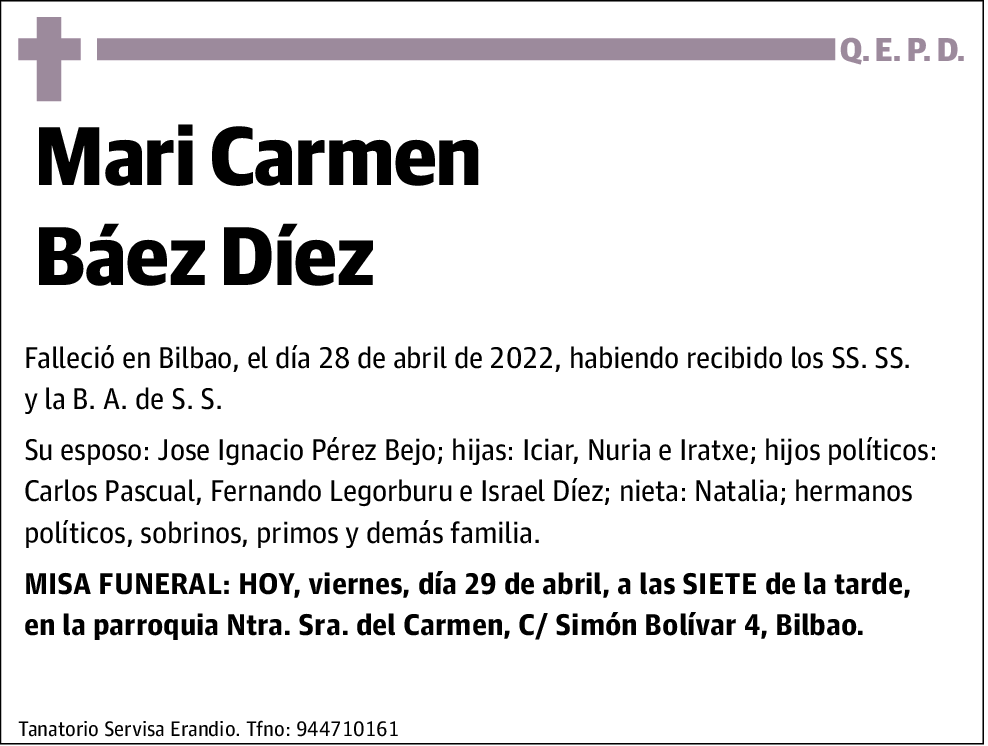 Mari Carmen Báez Díez