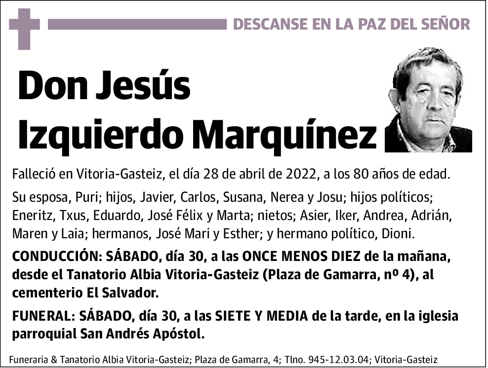 Jesús Izquierdo Marquínez