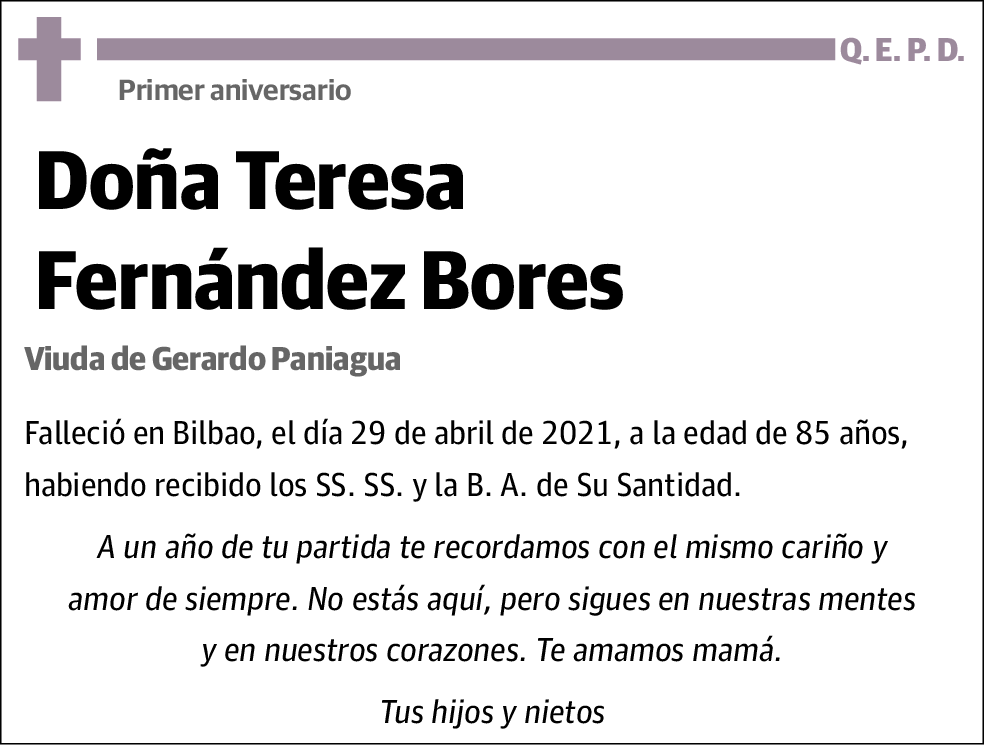 Teresa Fernández Bores