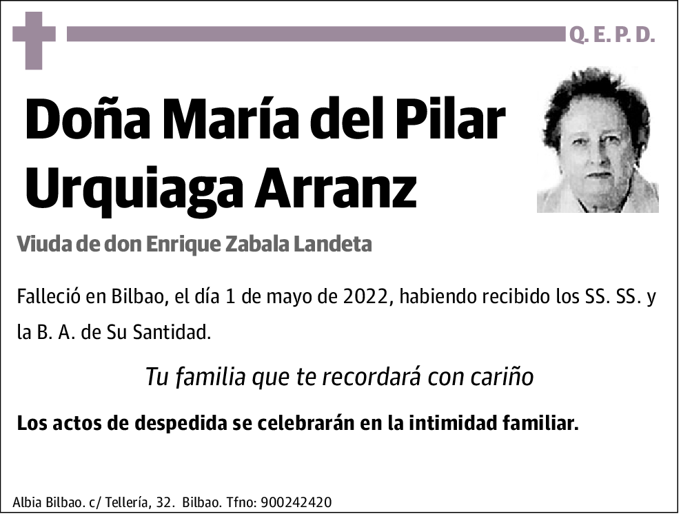 María del Pilar Urquiaga Arranz