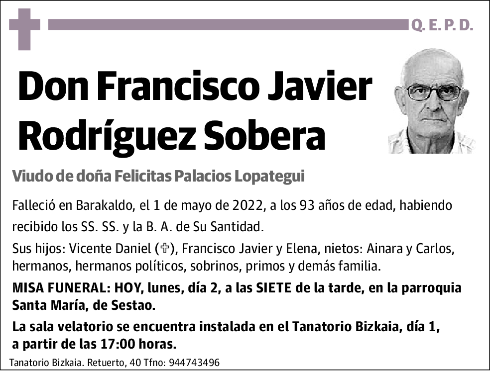 Francisco Javier Rodríguez Sobera