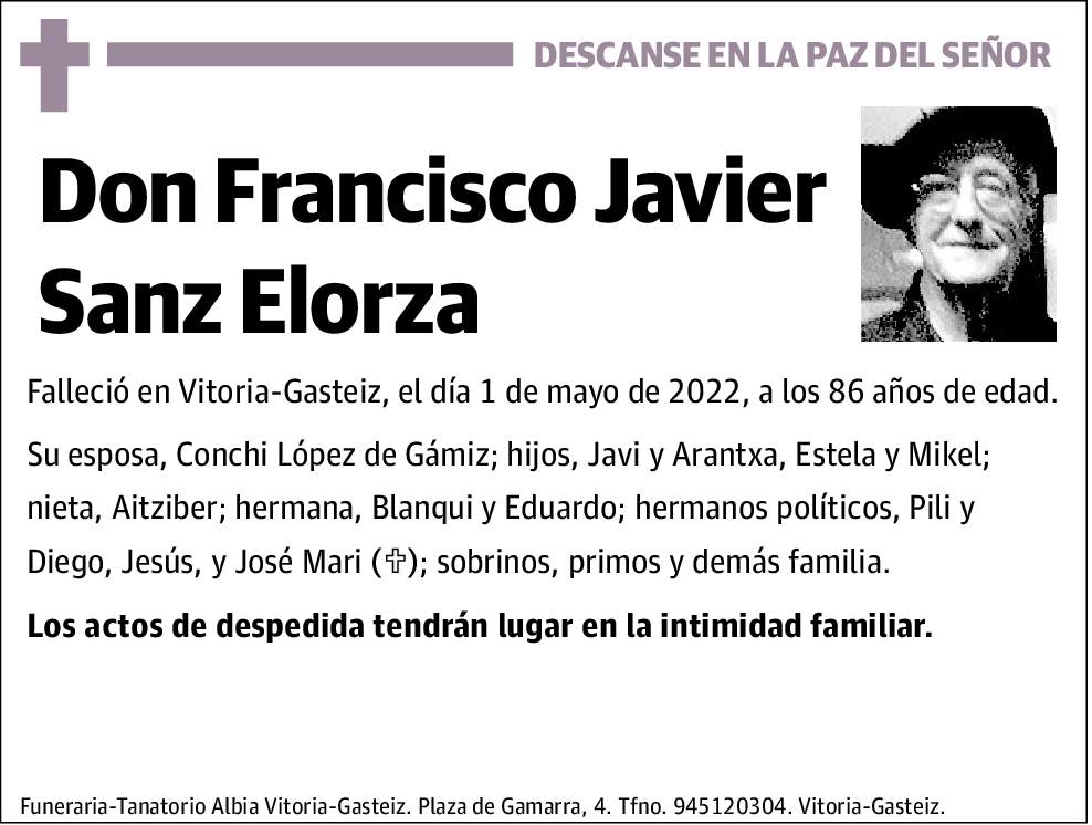 Francisco Javier Sanz Elorza