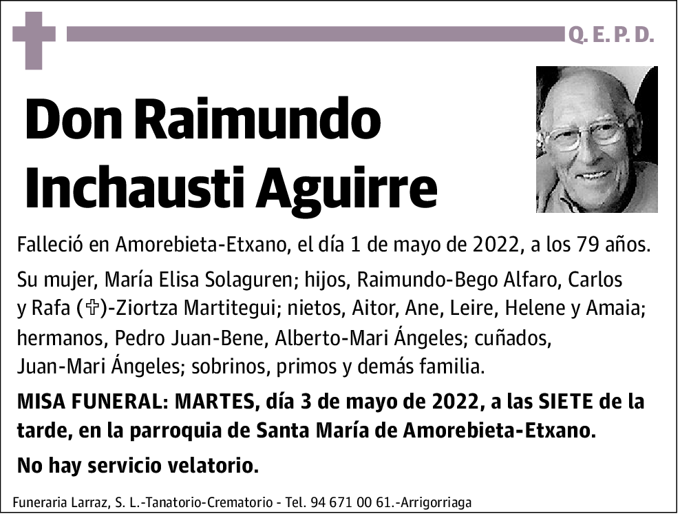 Raimundo Inchausti Aguirre