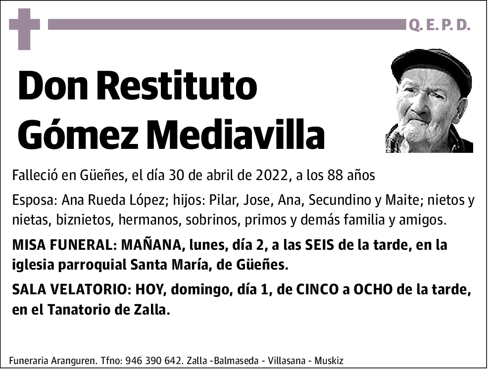 Restituto Gómez Mediavilla