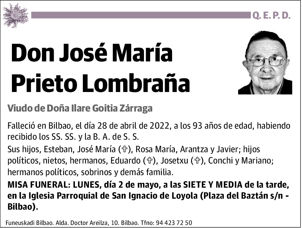 José María Prieto Lombraña