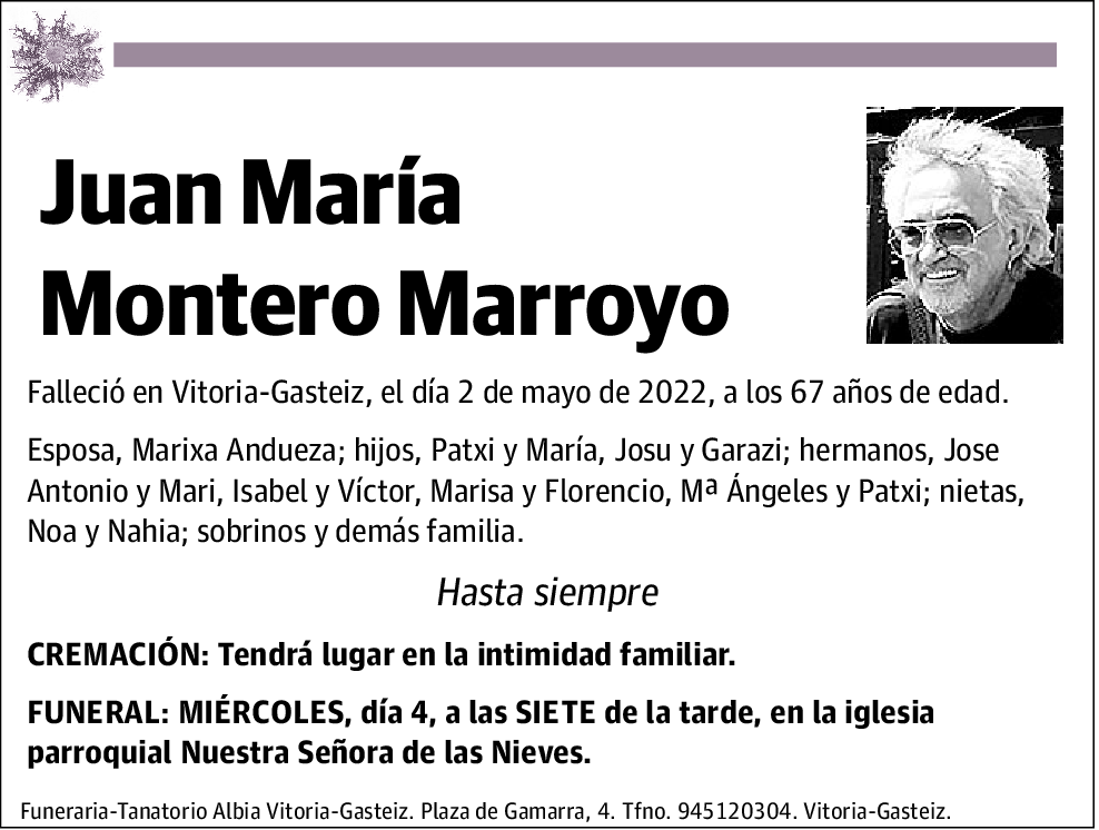 Juan María Montero Marroyo