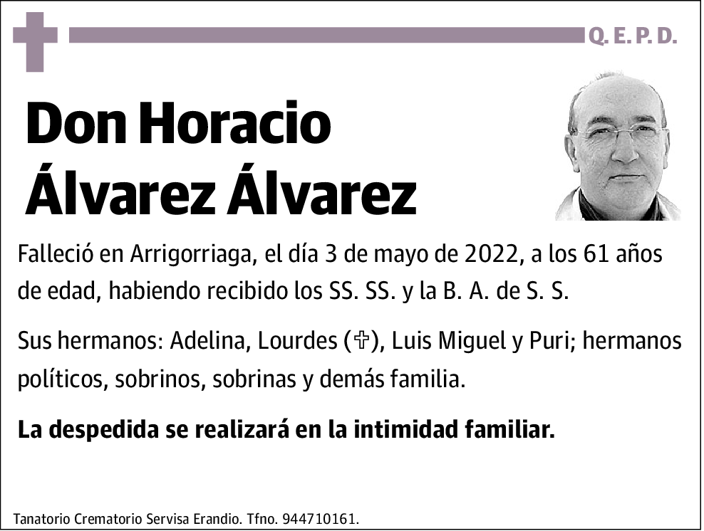 Horacio Álvarez Álvarez