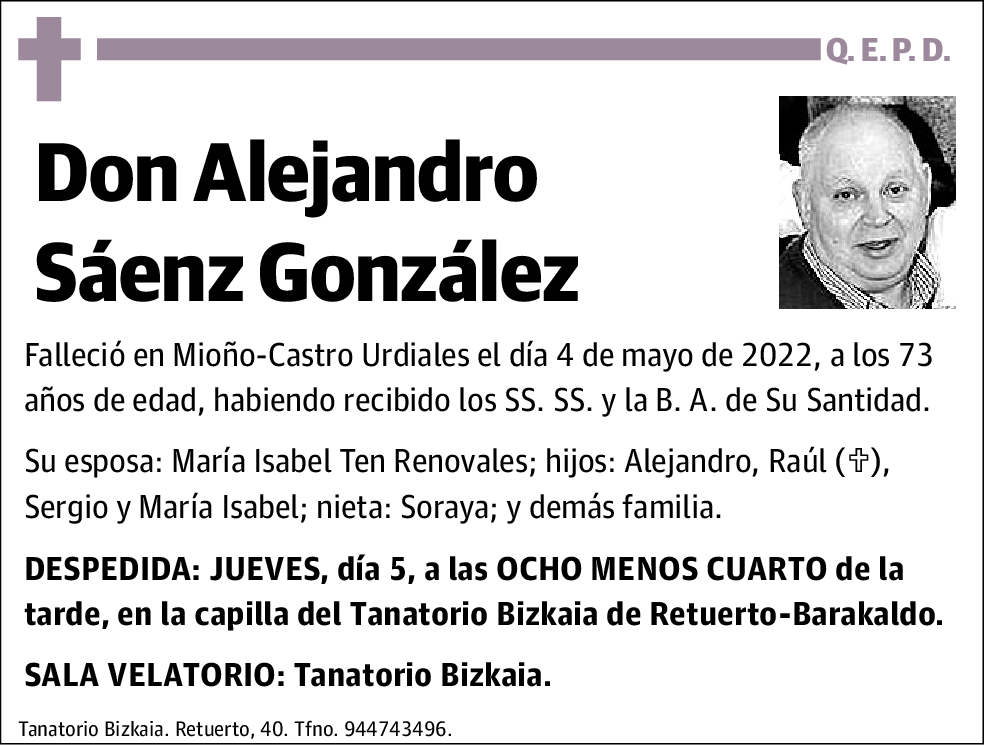 Alejandro Sáenz González