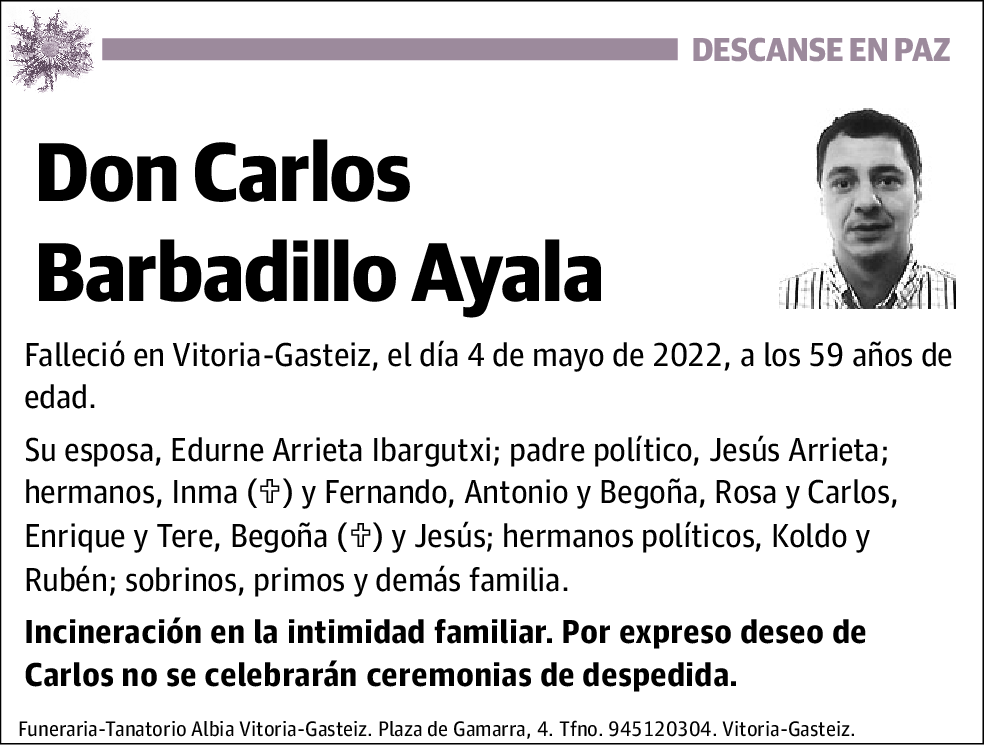 Carlos Barbadillo Ayala