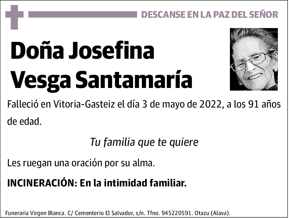 Josefina Vesga Santamaría