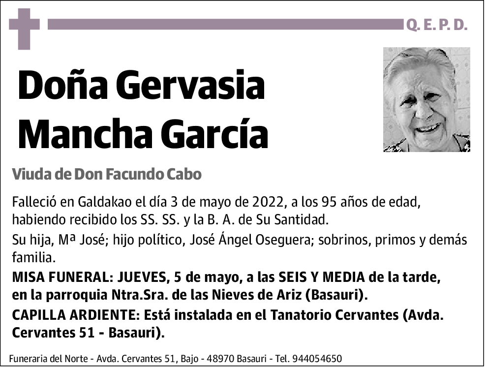 Gervarsia Mancha García