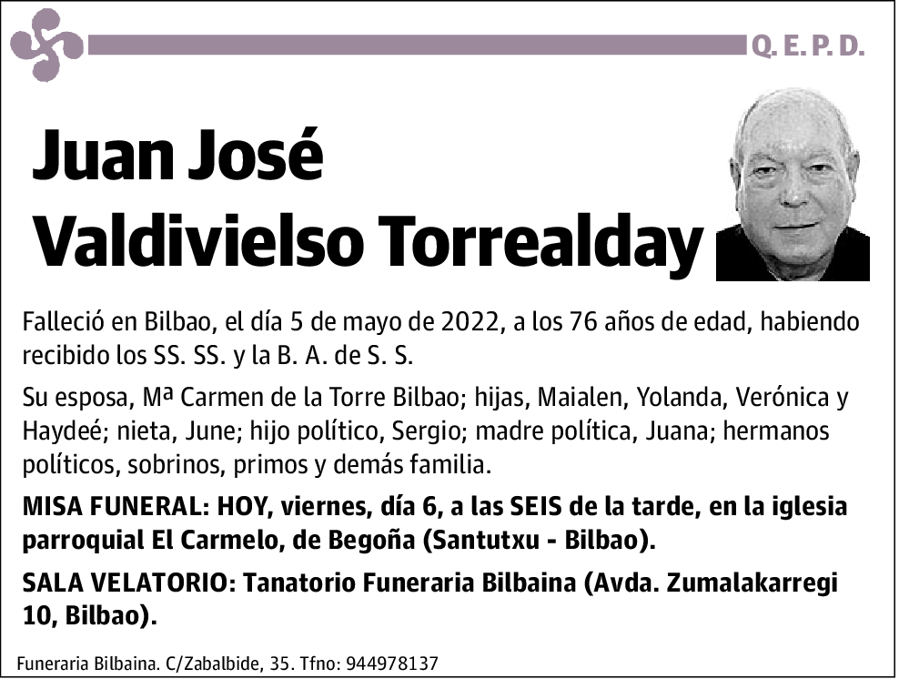 Juan José Valdivielso Torrealday