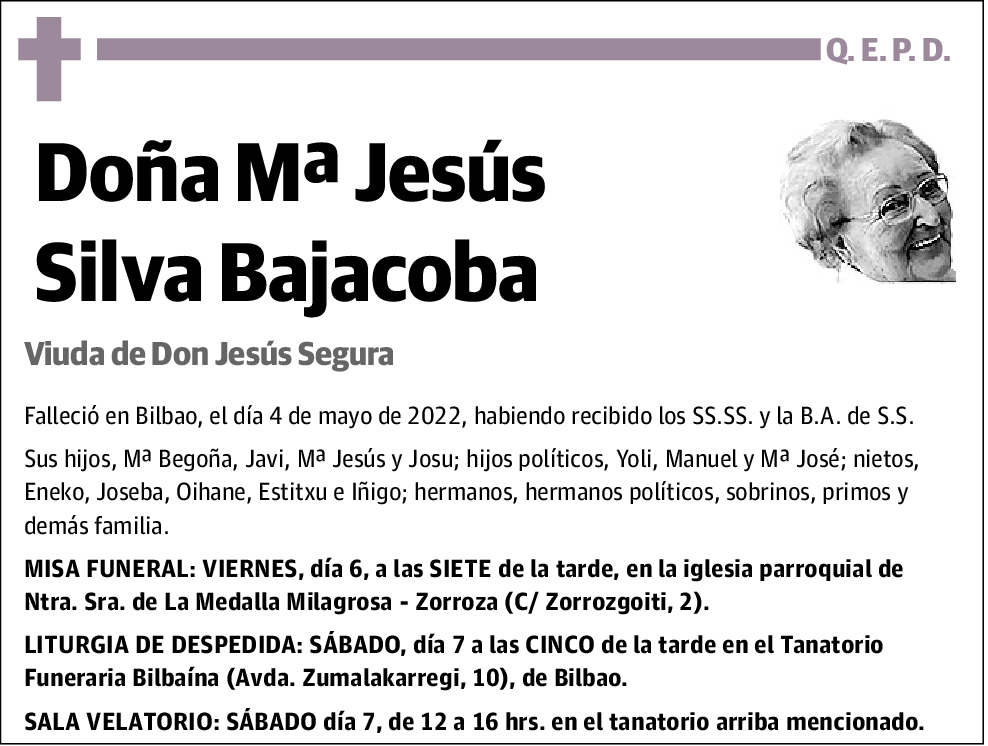 María Jesús Silva Bajacoba