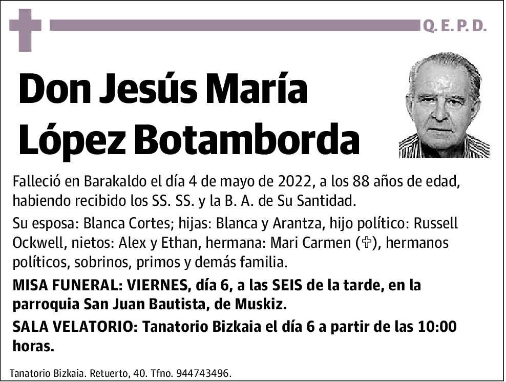 Jesús María López Botamborda