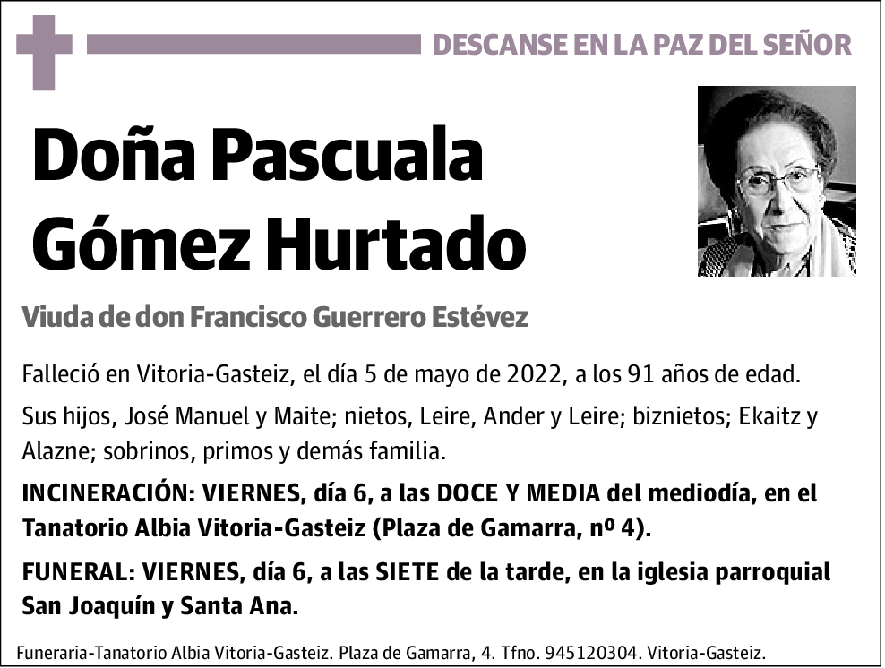 Pascuala Gómez Hurtado