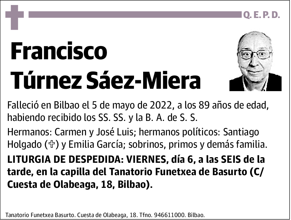 Francisco Túrnez Sáez Miera