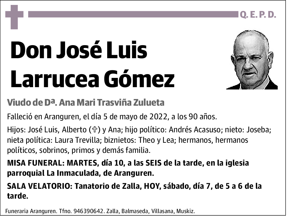 José Luis Larrucea Gómez