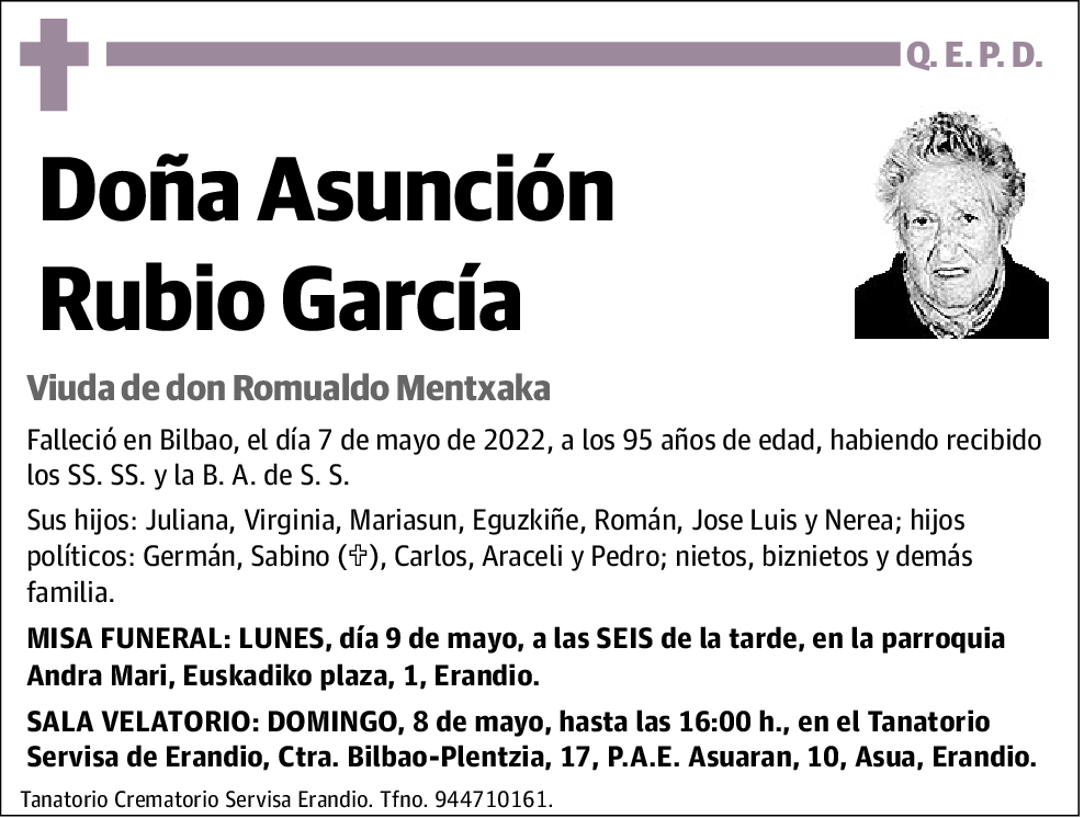 Asunción Rubio García