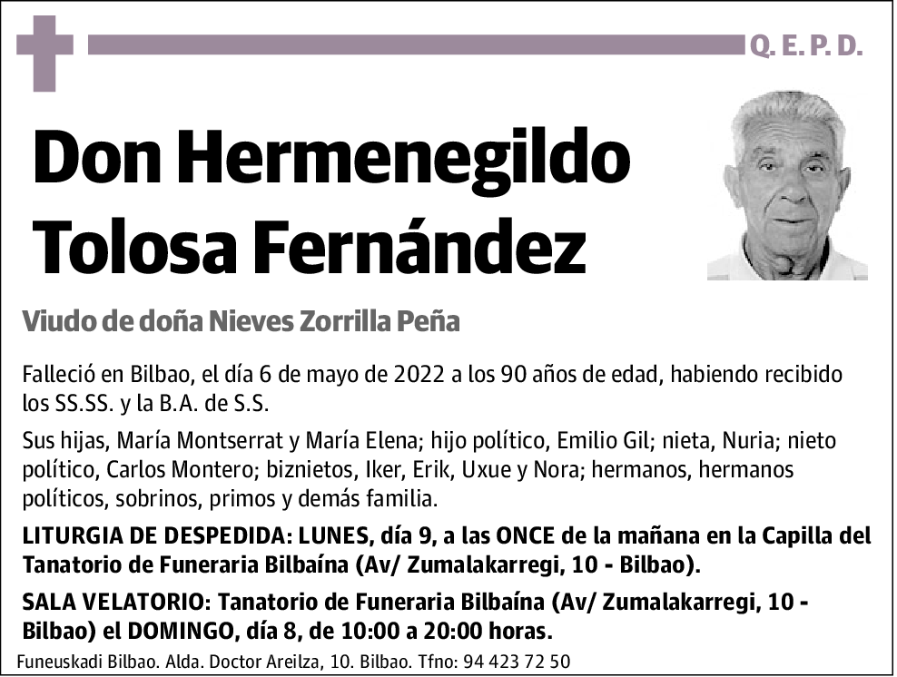 Hermenegildo Tolosa Fernández