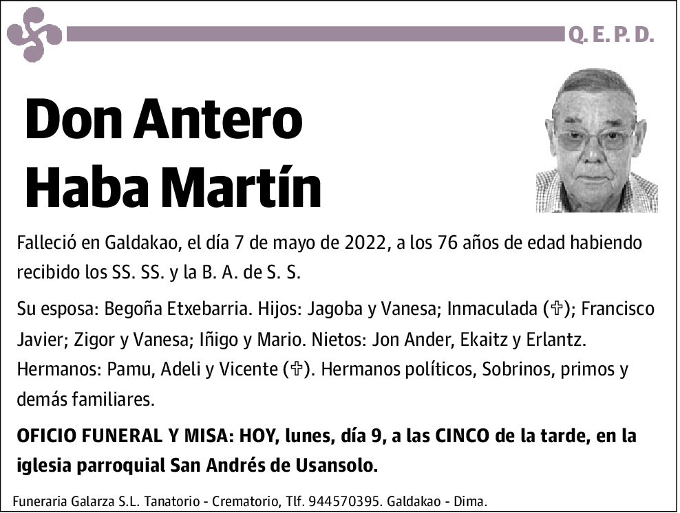 Antero Haba Martín