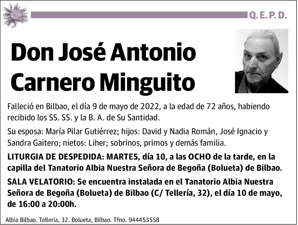 José Antonio Carnero Minguito