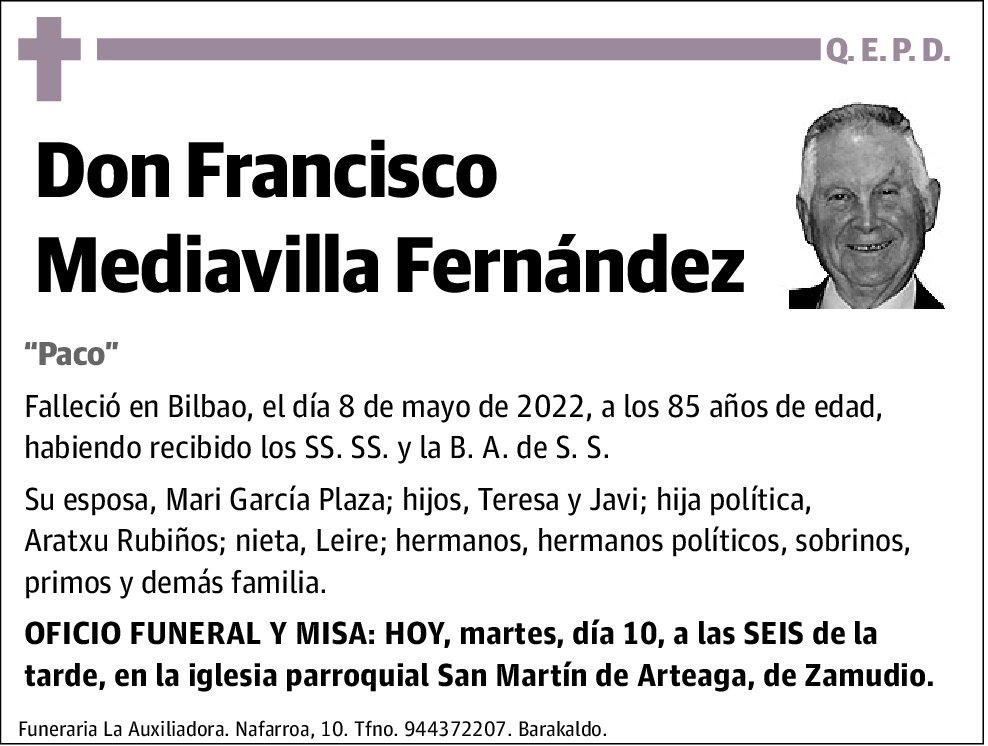 Francisco Mediavilla Fernández