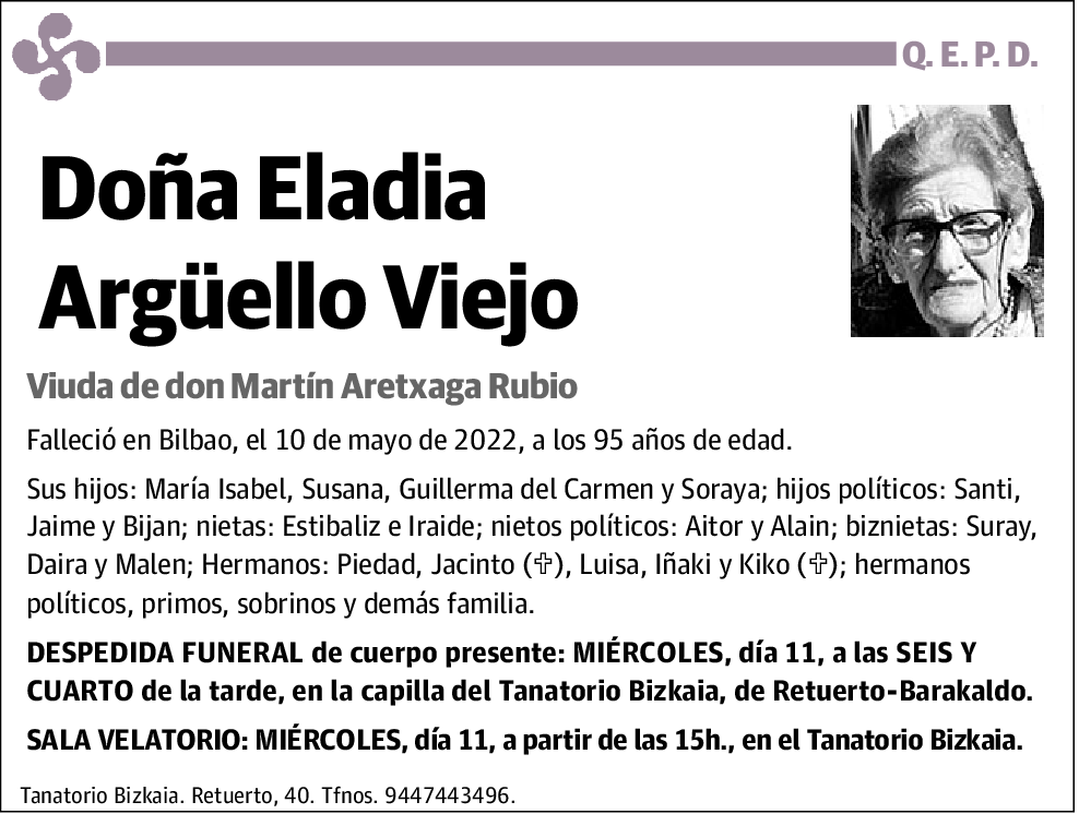 Eladia Argüello Viejo